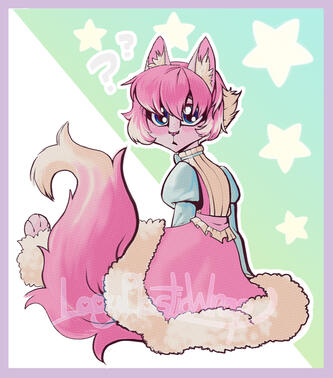 Character Art - Lady (simple background)