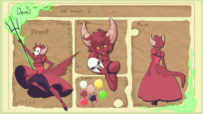 Reference Sheet - Demi