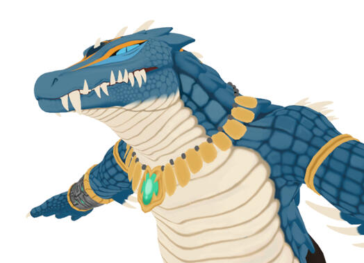 3D model Avatar - Aktsin, portrait